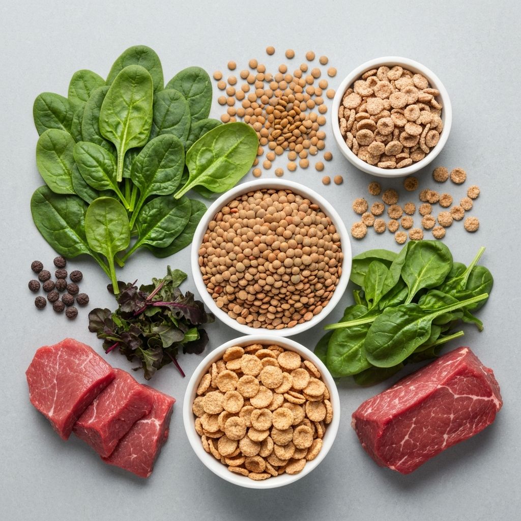 Sources alimentaires de fer