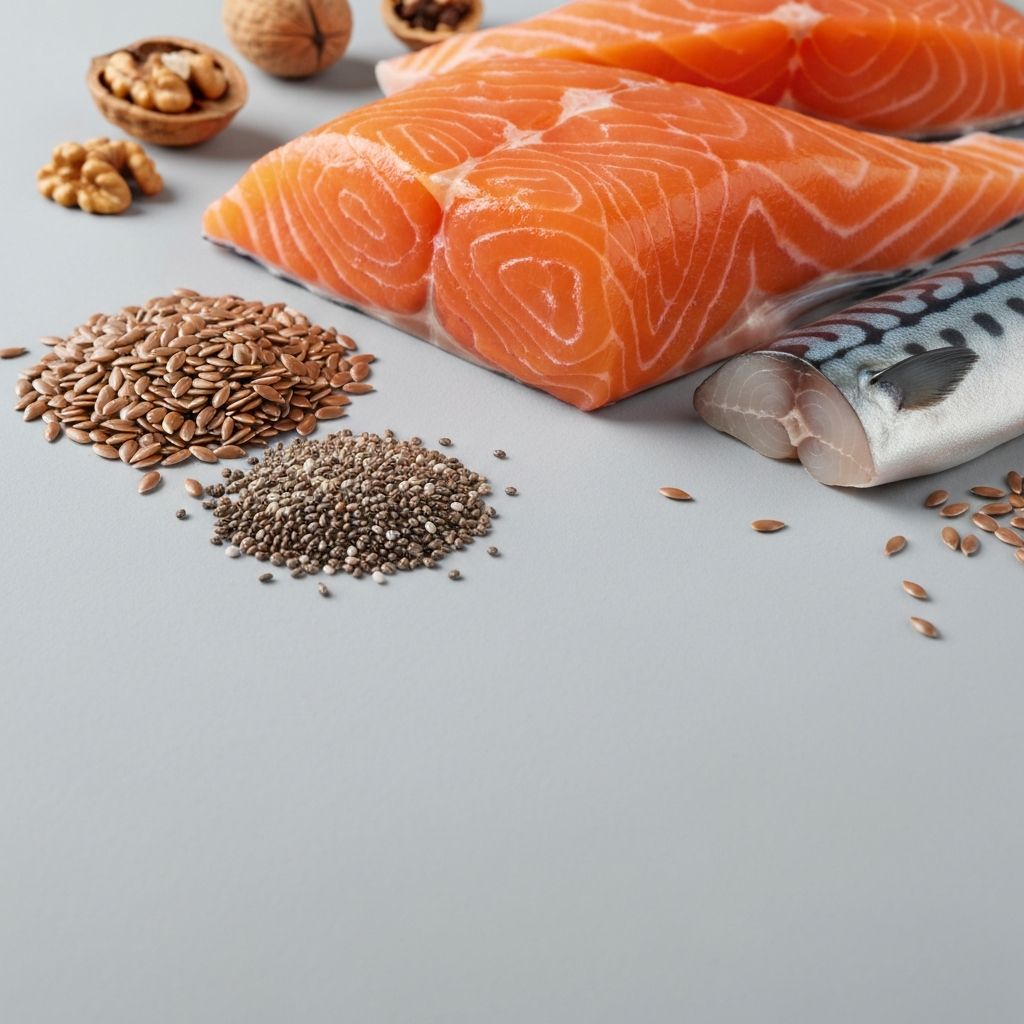 Sources d'oméga-3 : poisson et graines